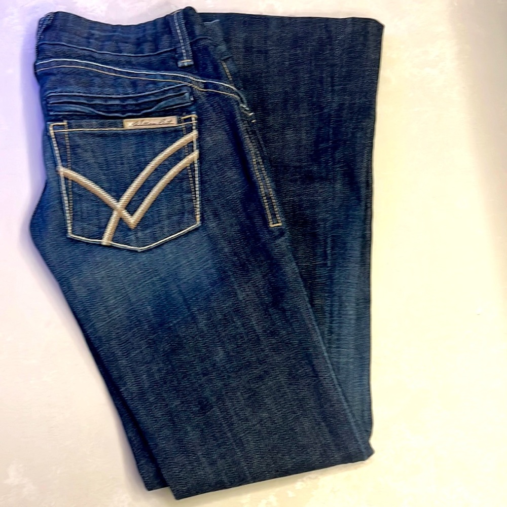 William Rast Savoy Ultra Lowrise Trouser Jeans Size 24P